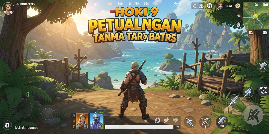 Tangkapan layar HOKI9 menampilkan aksi seru di dunia terbuka.