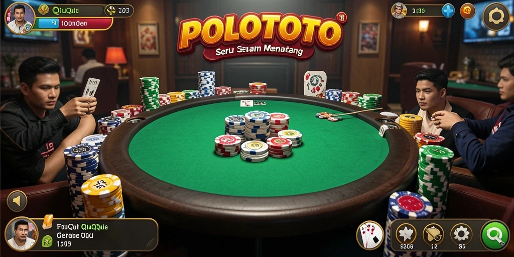 Tampilan gameplay seru di POLOTOTO yang memikat.